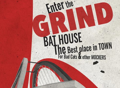 Grind Bat House tirage d'art par Mephisto Design